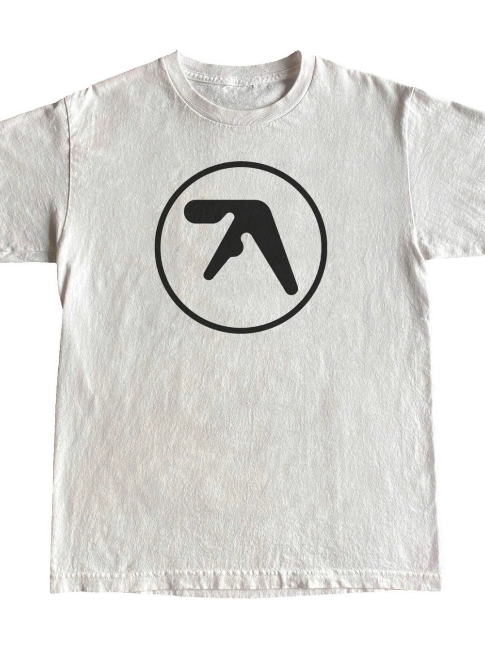 White Logo T-Shirt - Minimal Black Graphic